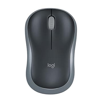 Logitech M186 Wireless Mouse, 2.4GHz with USB Mini Receiver, at ₹595 – Amazon