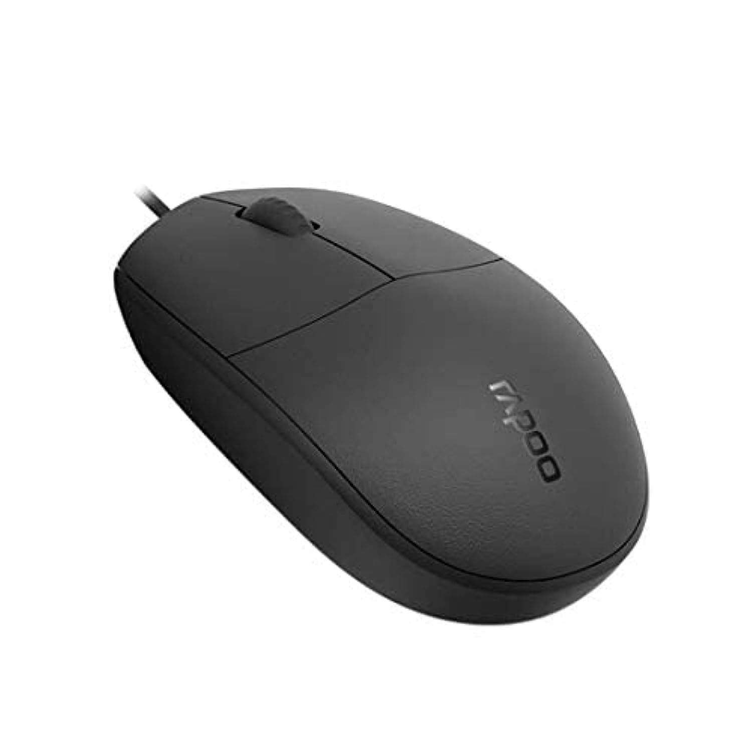RAPOO Wired Optical Mouse, 1000 DPI