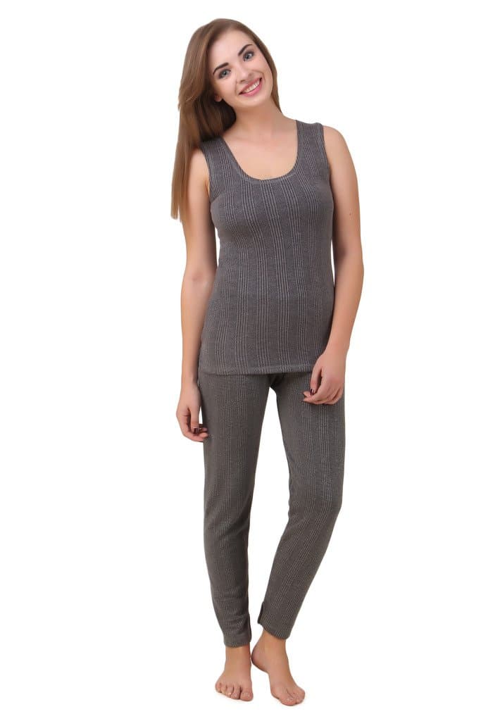 HAP Women's Quilted Thermal Set : Sleeveless Top + Trouser at βΉ480 (84% Off) β Amazon