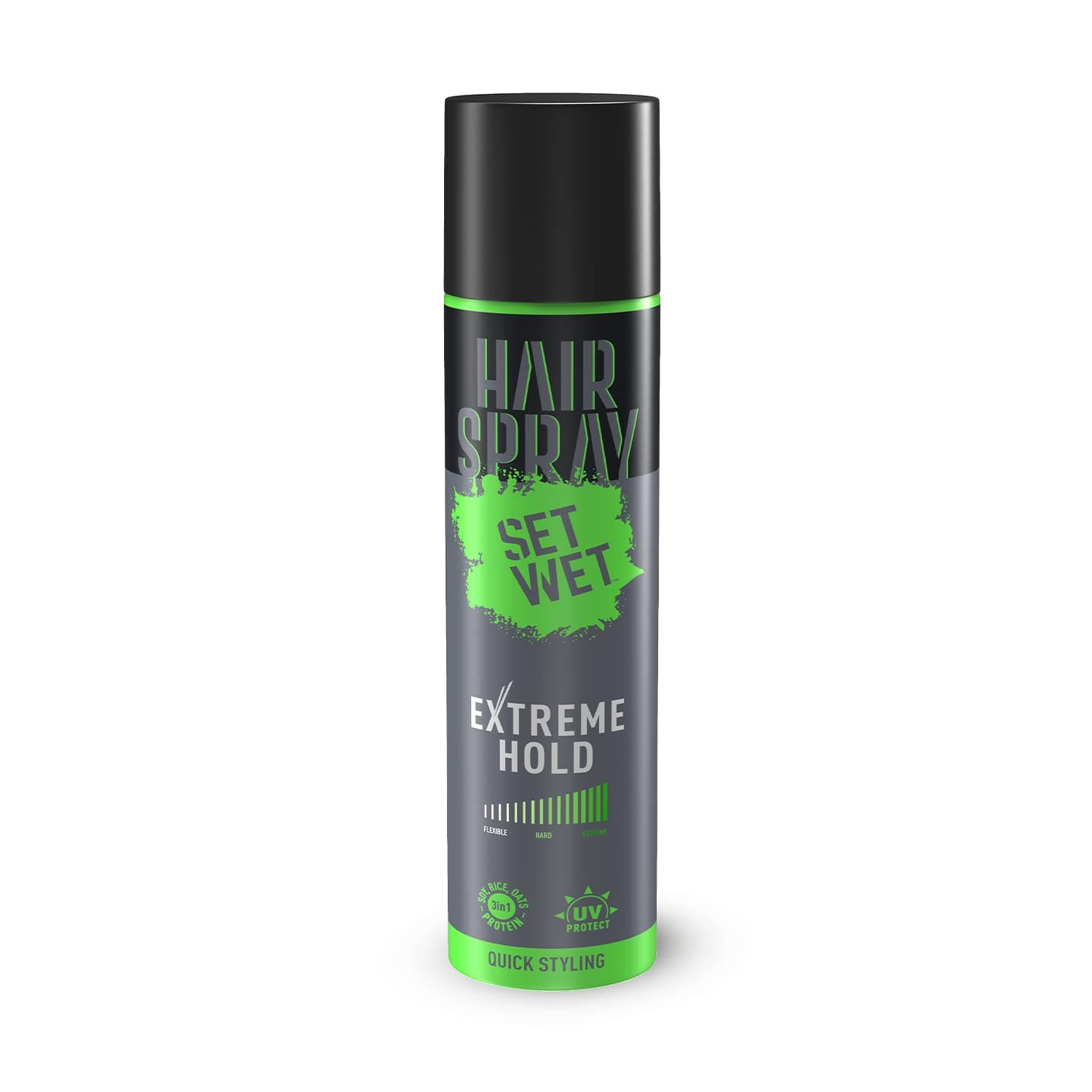 Set Wet Hair Spray 200ml, Extreme Long-Lasting Hold, SLS & Paraben Free