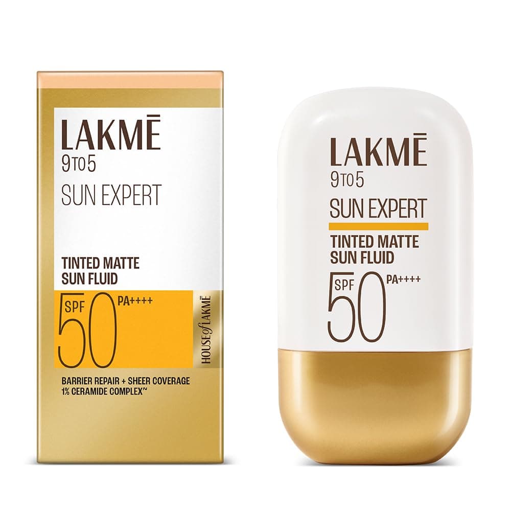 Lakme Sun Expert Tinted Dry Matte Sunscreen SPF 50+ (50ml,…