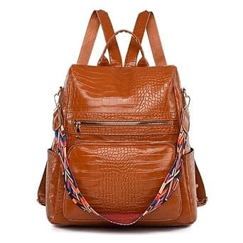ProArch Anti-Theft Croco Backpack @470. – Amazon