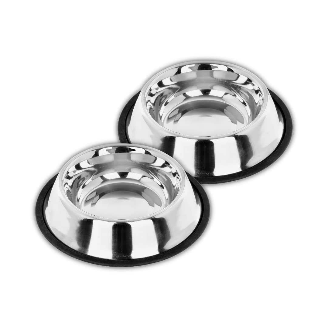 PremiumAV Stainless Steel Pet Bowl 1500ml at Rs.134 (89% Off) - Amazon
