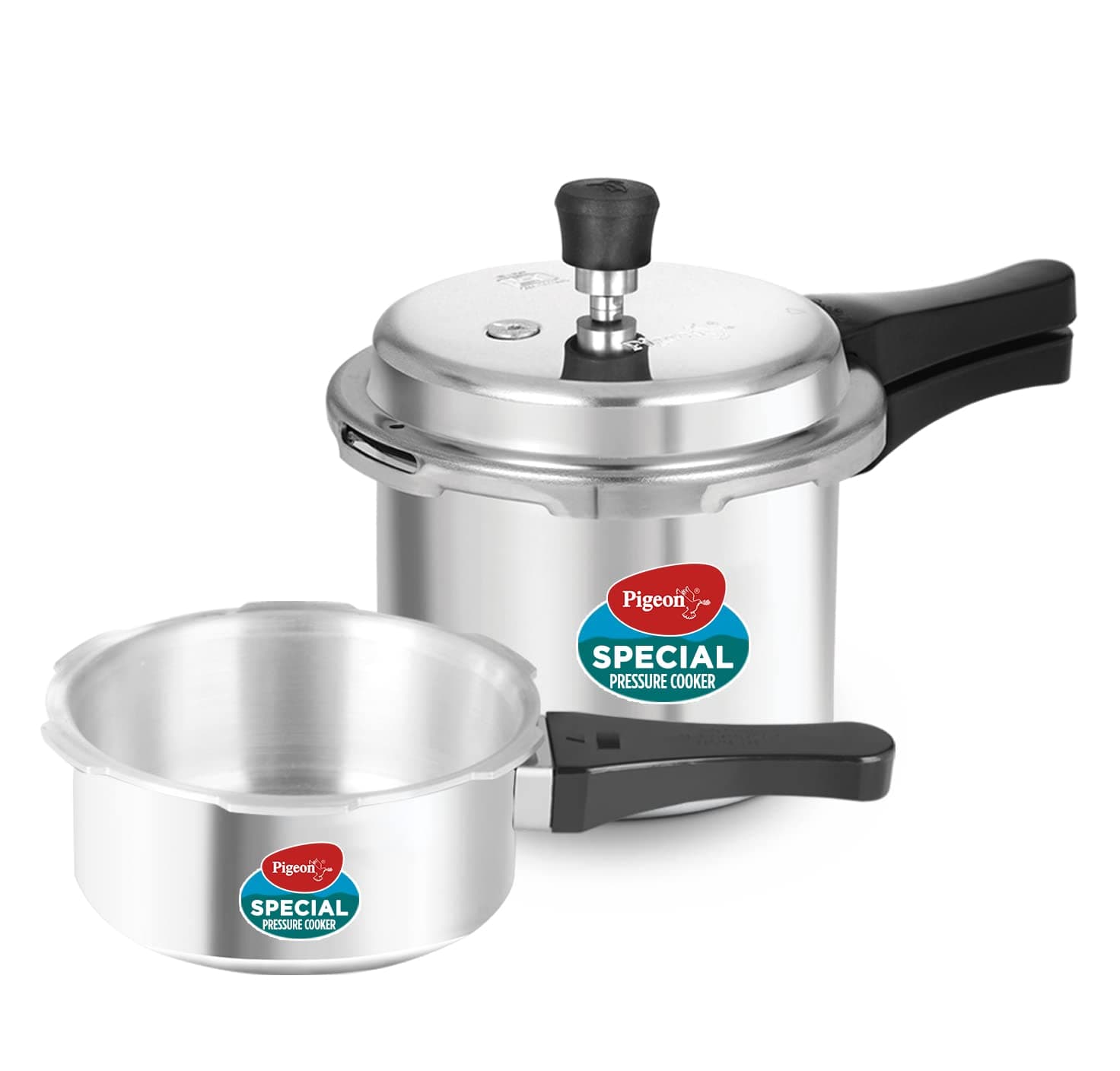 Pigeon by Stovekraft 12708 Aluminium Pressure Cooker Combo at ₹951 (52% Off) – Amazon