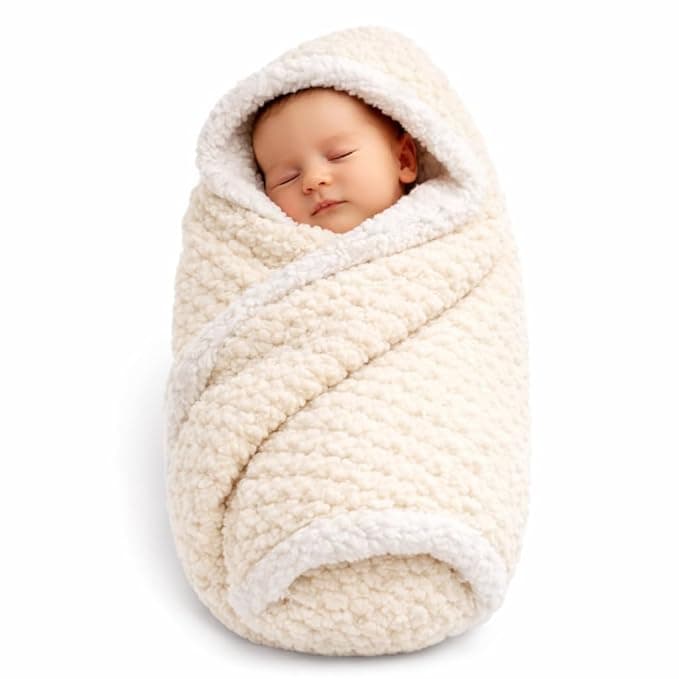 First Kick Premium Baby Blanket 100×75 cm – Ultra Soft Flannel Sherpa Newborn Blanket for Winter, AC, Stroller, Crib, Travel (0-12 Months) Rs. 299 at ₹299 (70% Off) – Amazon