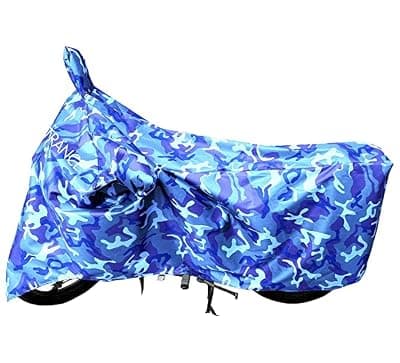 CreativeDesignz-Waterproof Full Body Bike Cover for Splendor & Hero Blue Jungle at ₹187 – Amazon