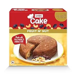 Unibic Fruit & Nut Cake, 220g at ₹123 (51% Off) – Amazon