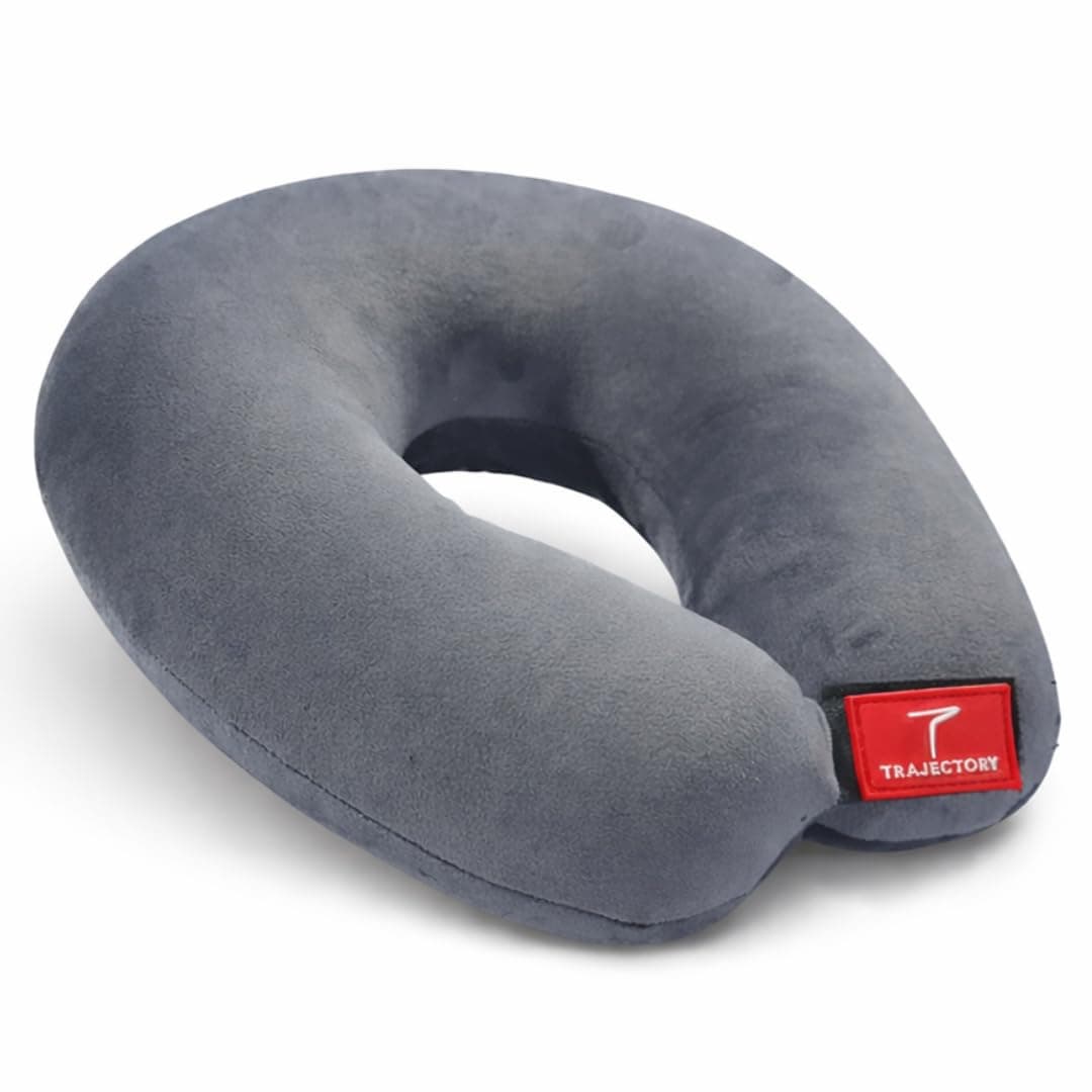 Trajectory Memory Foam Travel Neck Pillow