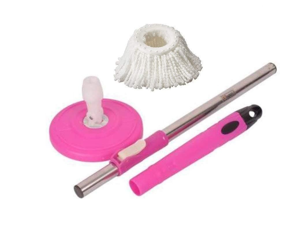 Mop Floor Cleaner with Bucket Set (360° Big Wheels)