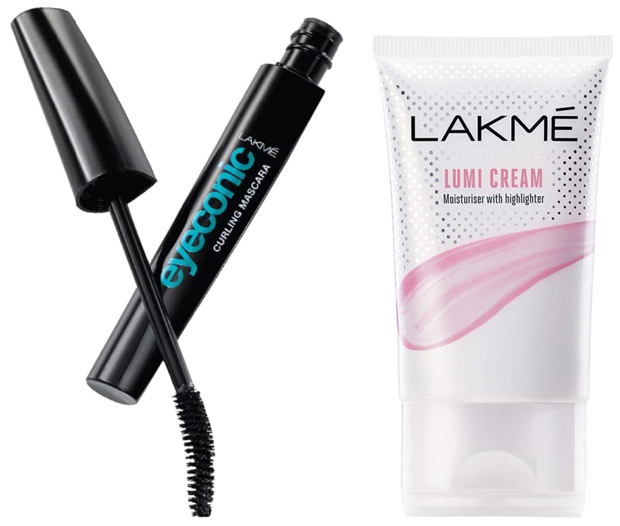 Lakme Eyeconic Curling Mascara 9ml + Lakme Lumi Cream 30gm