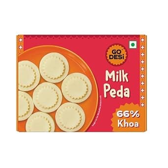 Milk Peda Sweets, 150 gm @137. at ₹90 – Amazon