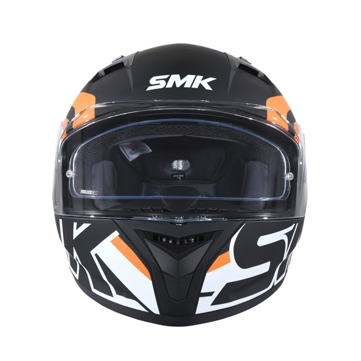 SMK Stellar Sports Stage Full FACE Helmet with PINLOCK Fited (MA217)-XL at ₹1295 (0% Off) – Amazon