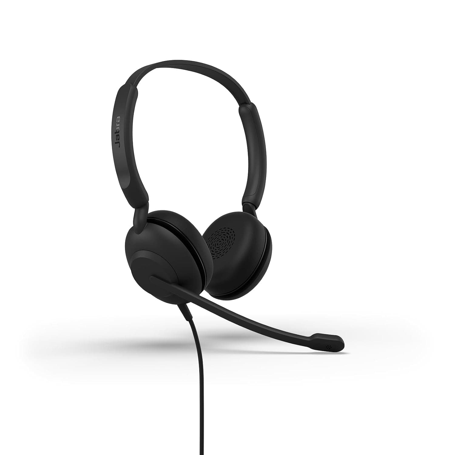 Jabra Evolve 10, On Ear Noise Cancellation Mic with Fully Adjustable Boom Arm and USB-A Connectivity Stereo Headset, Black at ₹3599 (35% Off) – Amazon