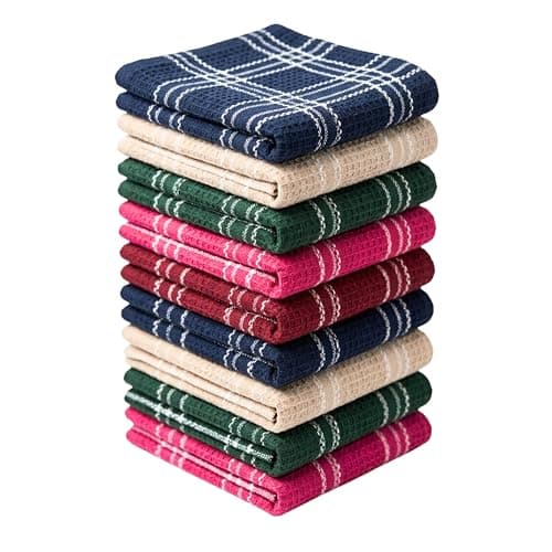 Cooker&Mixer™ Cotton Kitchen Towels, Dish Cleaning Cloth, Cotton Napkins, Scrubbing Was... at ₹284 (43% Off) – Amazon
