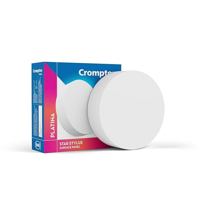 Crompton Platina Star Stylus 6W Round LED Panel at ₹241 (76% Off) – Amazon