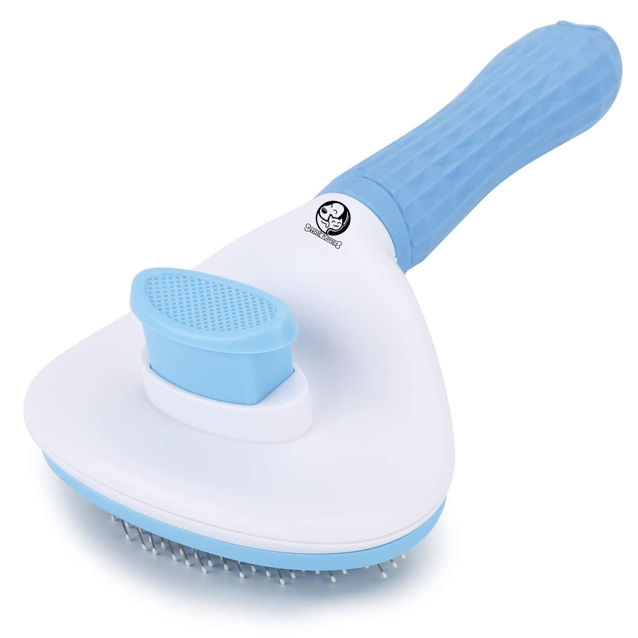Foodie Puppies Self-Cleaning Slicker Grooming Brush for Dogs & Cats at ₹145 – Amazon