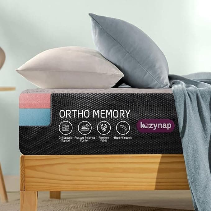 Kozynap Orthopedic Memory Foam Mattress at ₹11,543 (64% Off) – Amazon