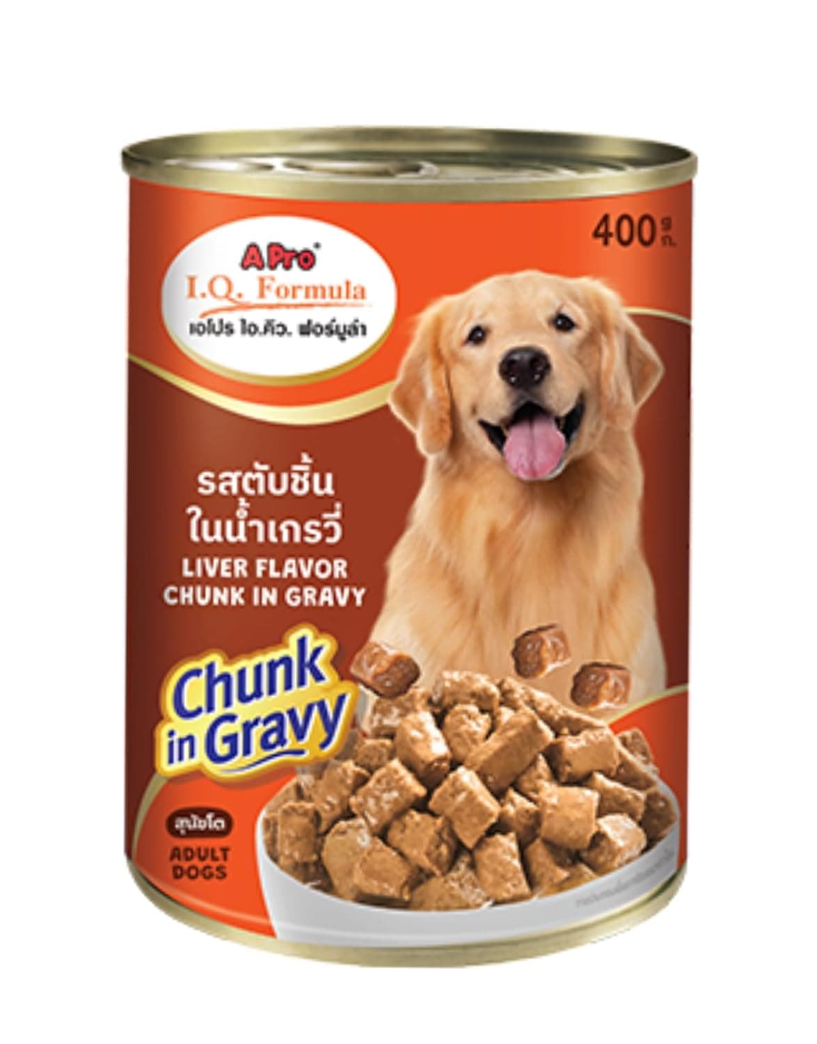 Adult Wet Dog Food Can Liver Chunk in Gravy Flavor 400g at ₹169 (95% Off) – Amazon