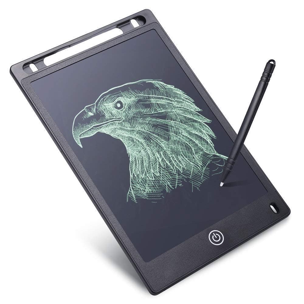 8.5 inch Kids LCD Writing Tablet, Erasable Reusable Doodle and Drawing Board at ₹94 – Amazon