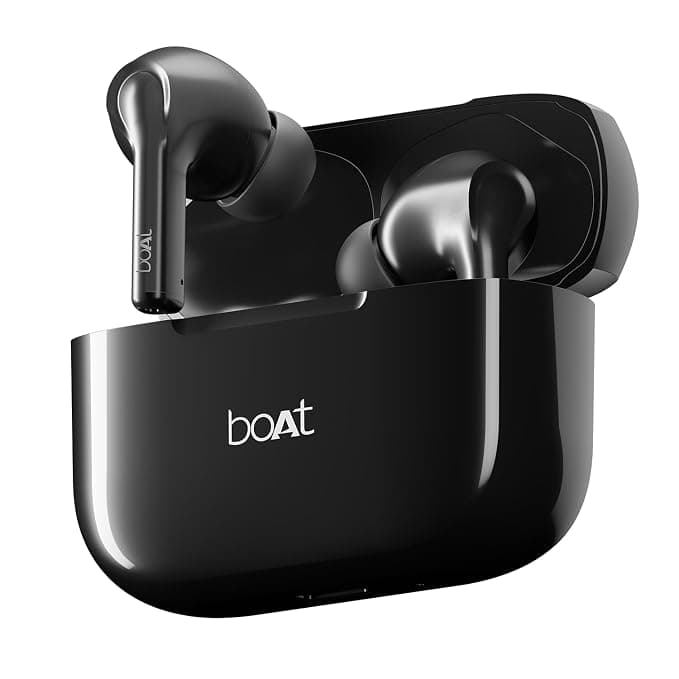boAt Airdopes 163 TWS Earbuds (40 Hrs, 13mm Drivers, Active Black) at ₹899 (64% Off) – Amazon