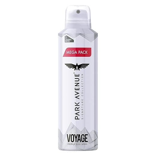Park Avenue Voyage Premium Body Spray for Men | 190 ml | Fresh Citrus, Spicy & Woody Fragrance with Patchouli & Tonka Bean | Long-Lasting Body Deodorant Rs.151 @ Amazon at ₹151 (49% Off) – Amazon