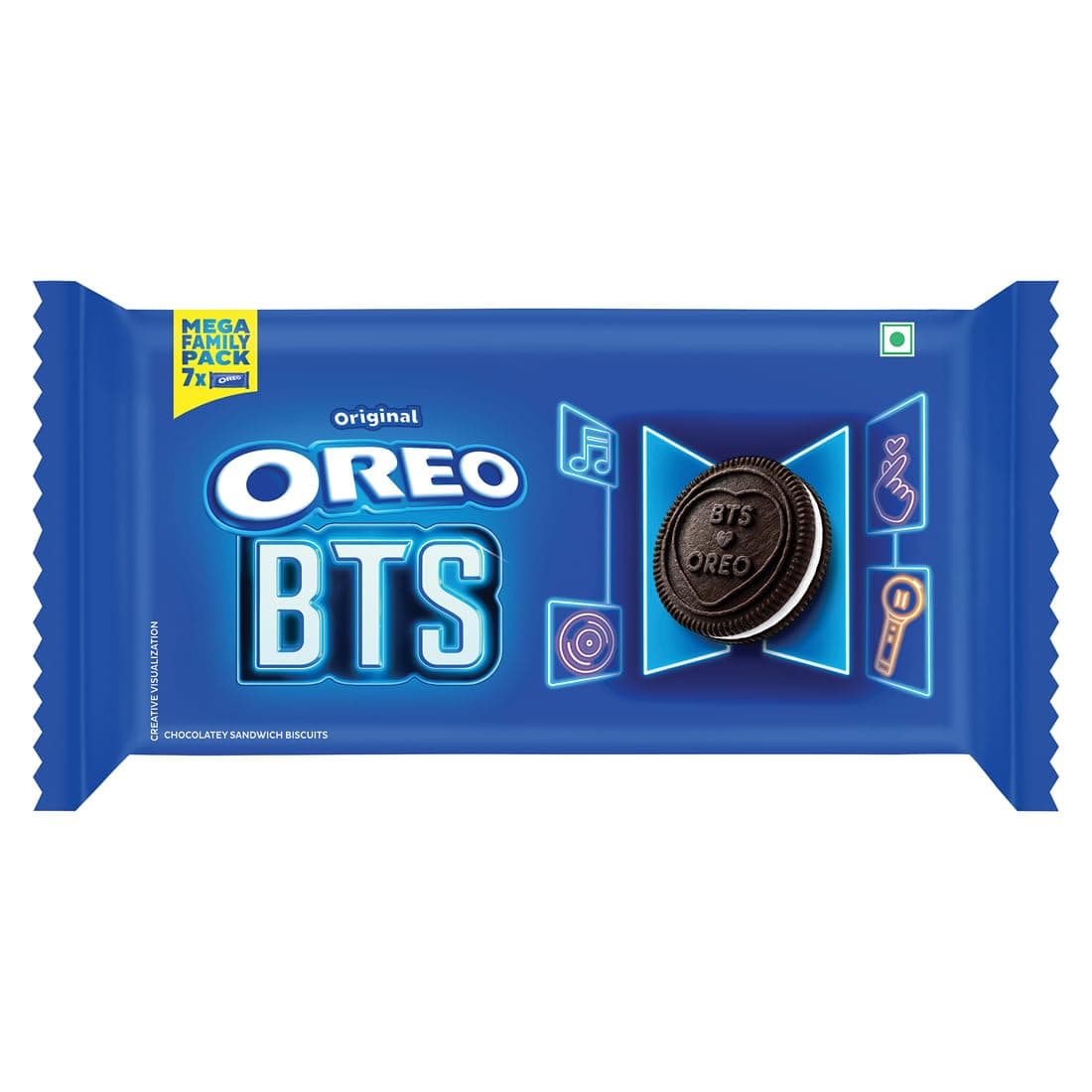 Cadbury Oreo Vanilla Flavour Creme Sandwich Biscuit, Mega Family Pack (876.75g) at ₹178 (35% Off) – Amazon