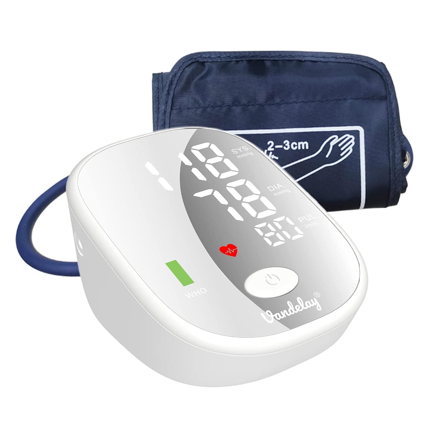 Vandelay BP900 Blood Pressure Monitor - Fully automatic BP Machine (Silver) at ₹699 (72% Off) – Amazon
