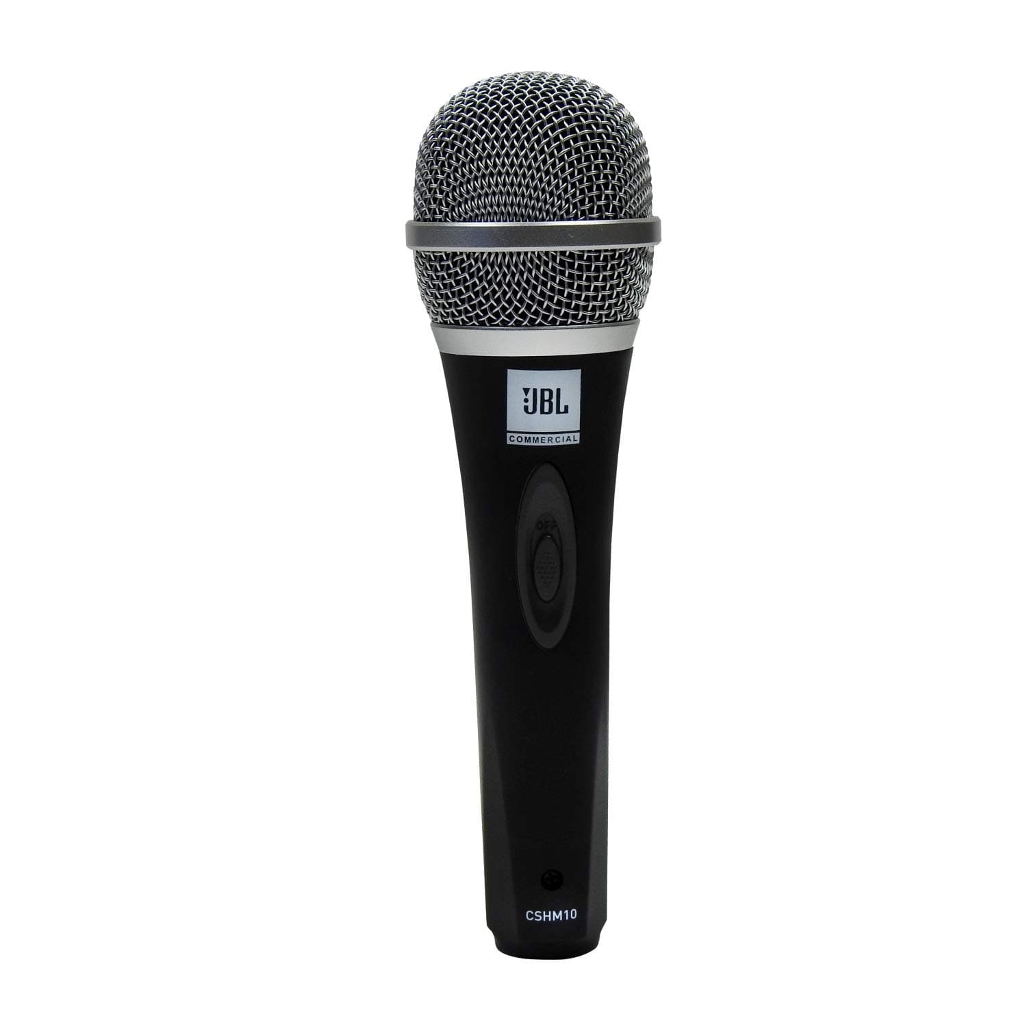 JBL Commercial CSHM10 Handheld Dynamic XLR Microphone with On Off Switch