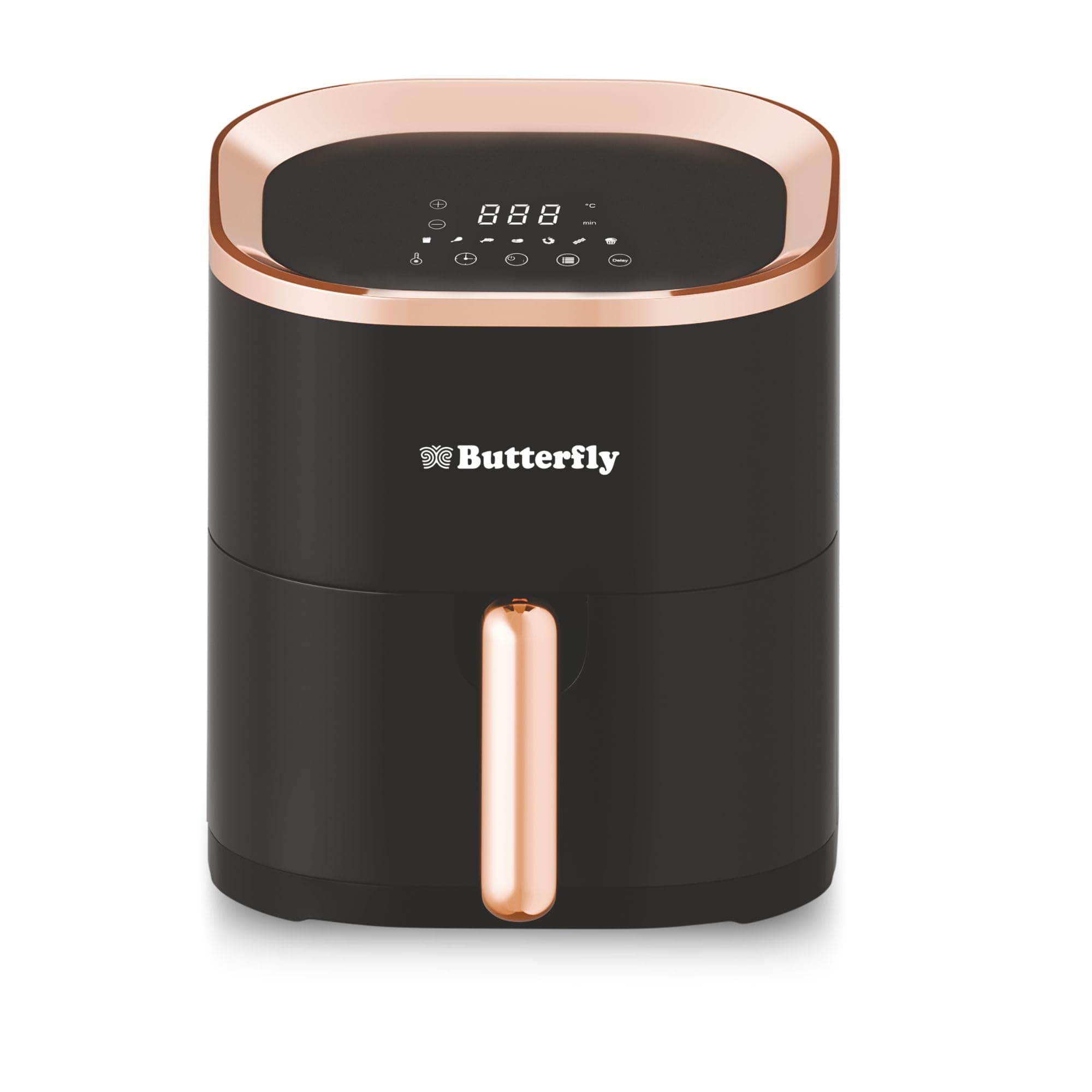Butterfly Magnum Digital Air Fryer 4.5L, 1200W with 360 Degree Air Circulation, 7 Preset Menus and Touch Display