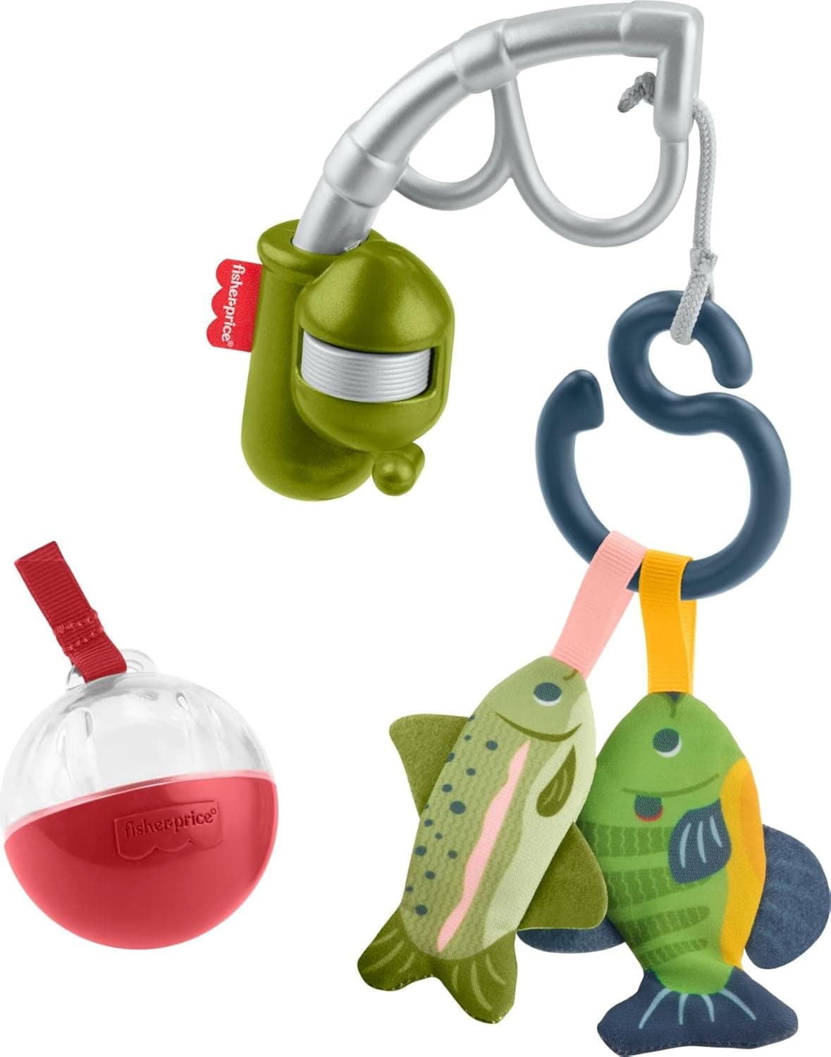 Fisher-Price Mini Me Moments Reel Fun Fishing Set β 4-Piece Sensory Toy (3m+)