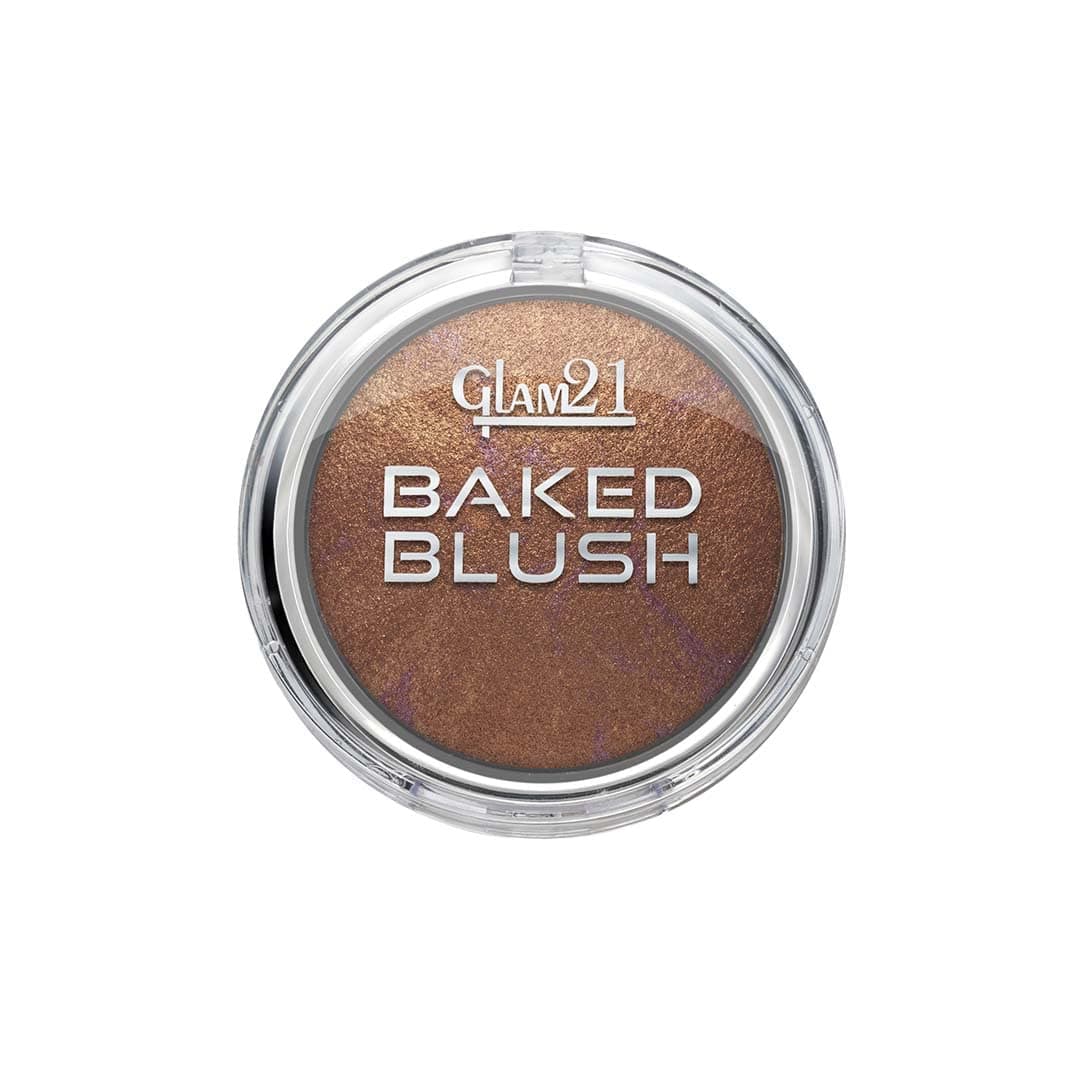 Glam21 Baked Blusher, Highly Pigmented Illuminating Glow Finish at ₹138 – Amazon