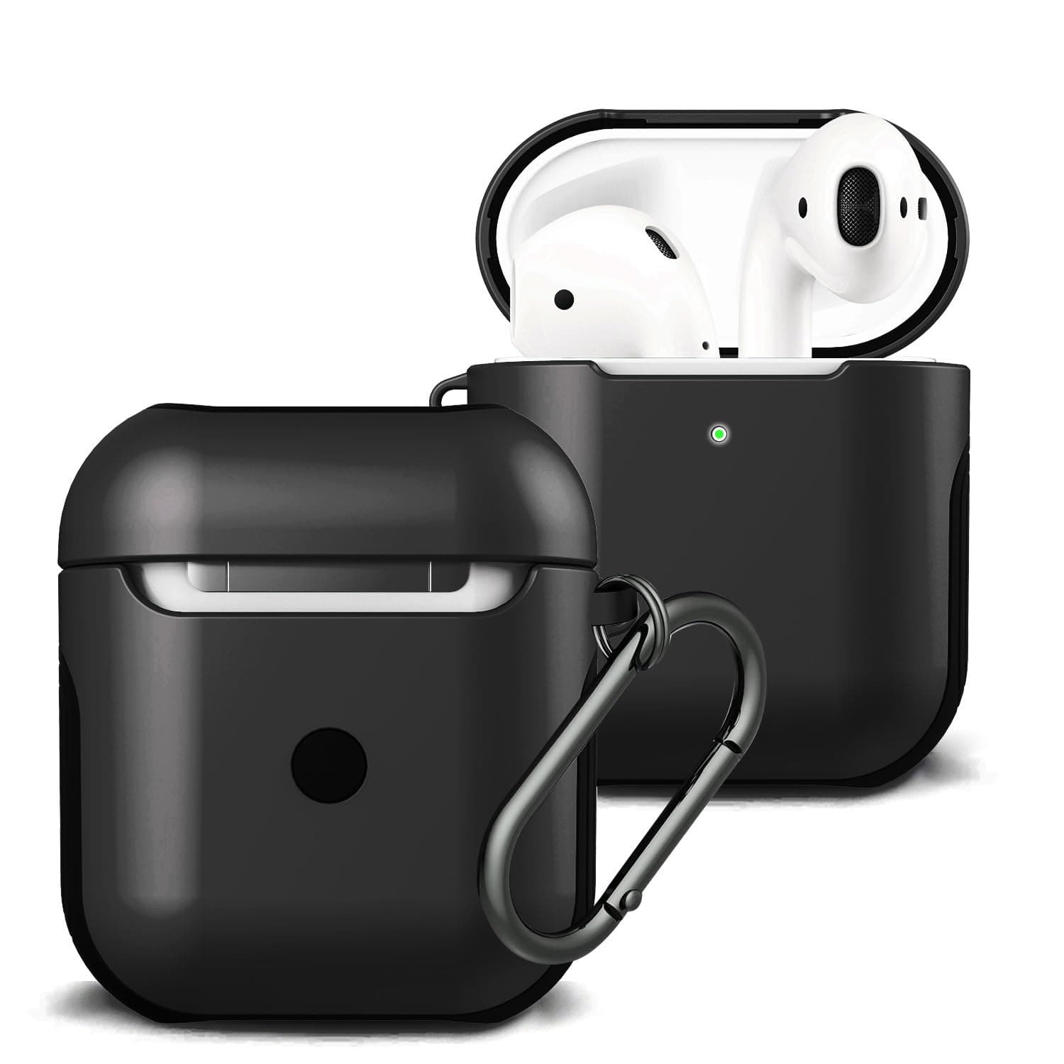 Amazon Basics Elite Shock-Absorbing Case with Keychain for AirPods 1 and 2 at ₹65 – Amazon