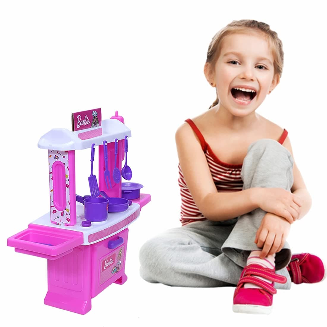 Toyzone Barbie Kitchen Set (45977) for Kids