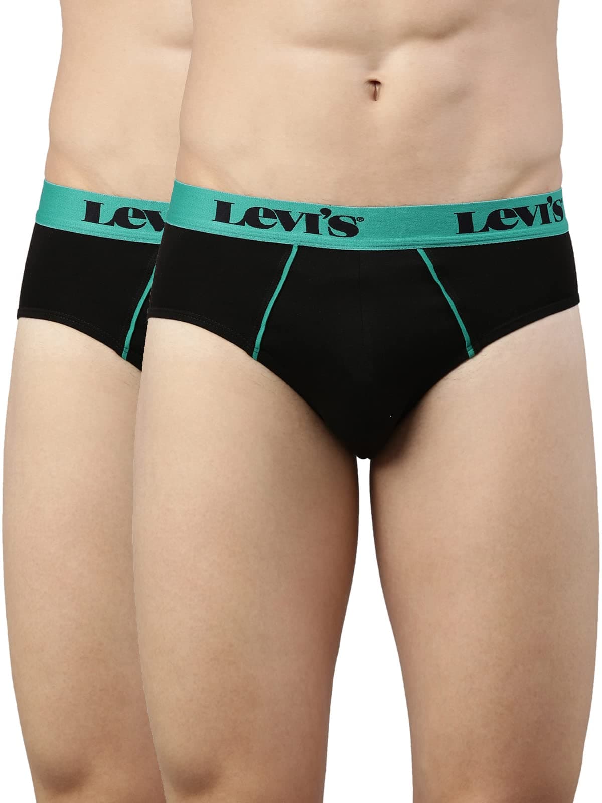 Levi's 065 Men's Brief (Cotton Rib, Pack of 2)