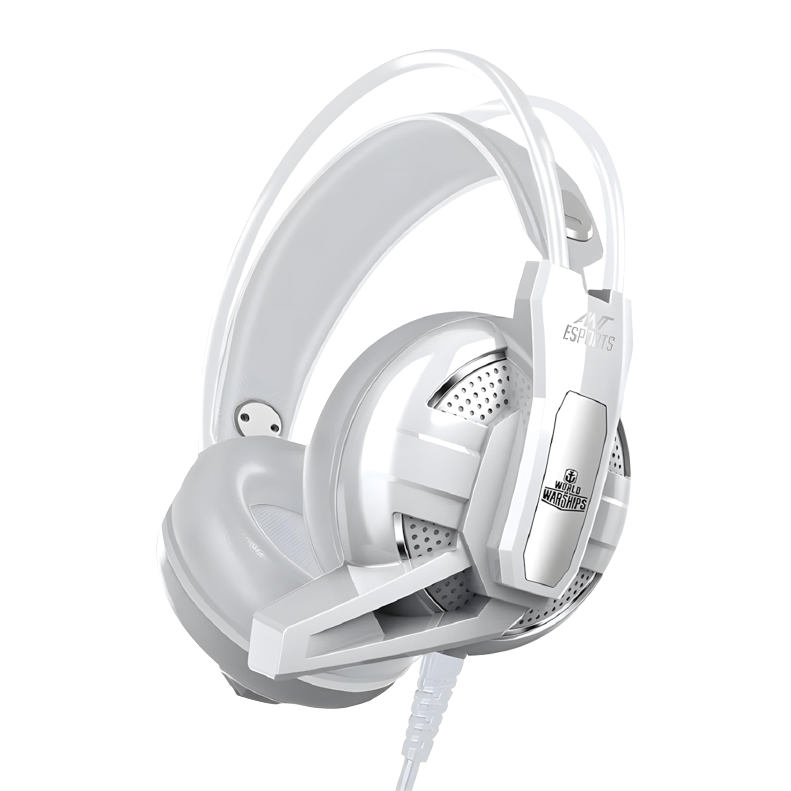Ant Esports H520W Gaming Headset with Mic, 50mm Bass Drivers