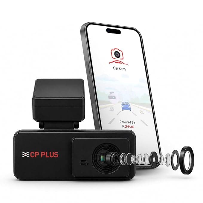 CP PLUS CP-F34 2K Dash Cam for Car at ₹3,299 (60% Off) – Amazon
