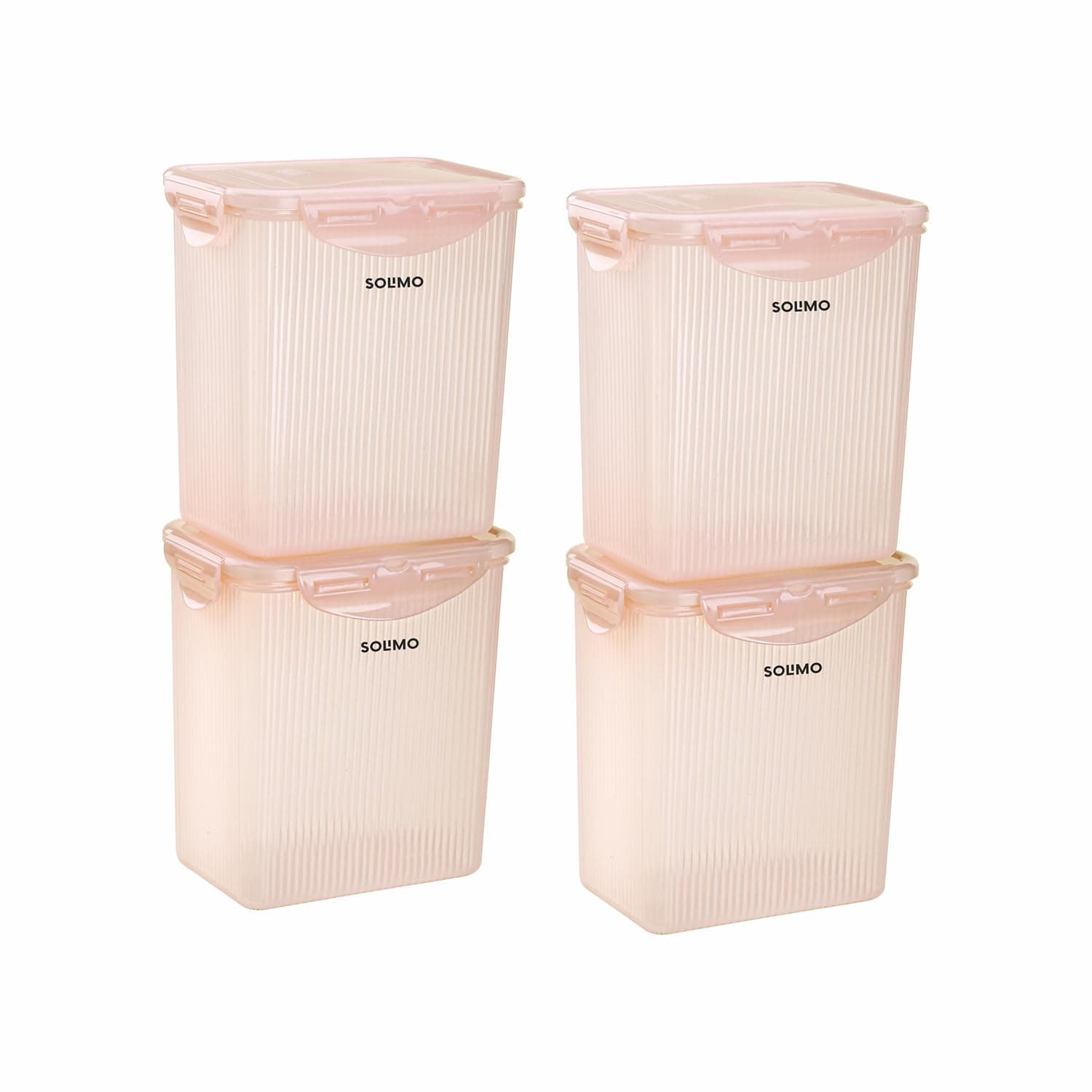 Amazon Solimo Linea 4-Piece Airtight Storage Container Set at ₹449 – Amazon