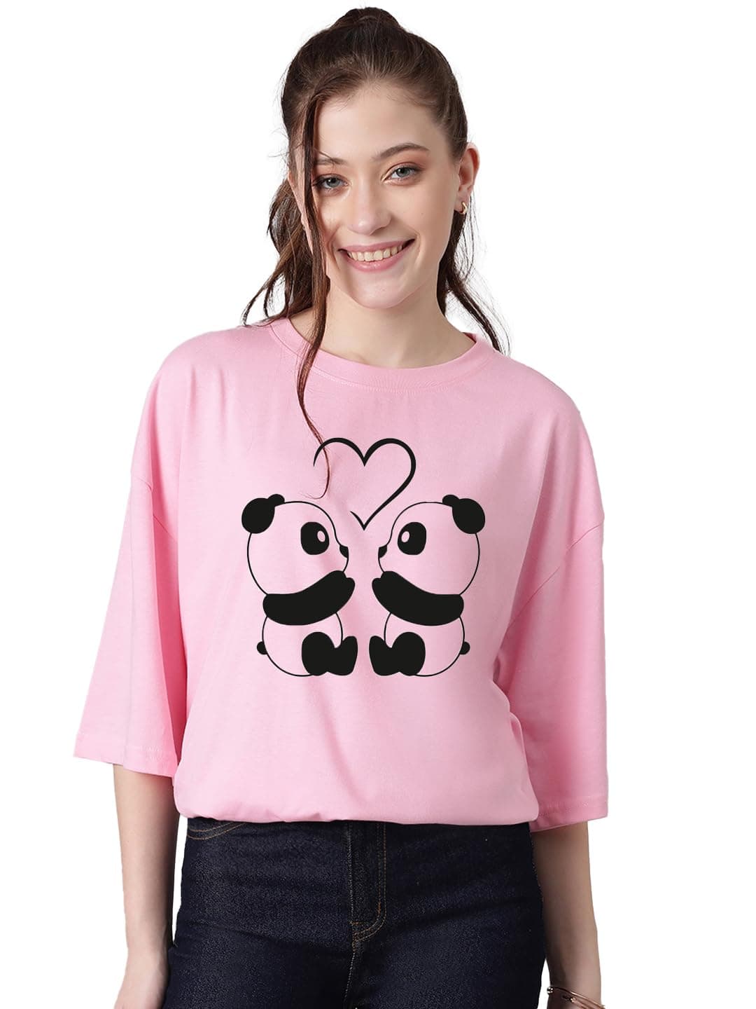 KOTTY Women’s Graphic Printed T-Shirt – Soft Cotton Blend…