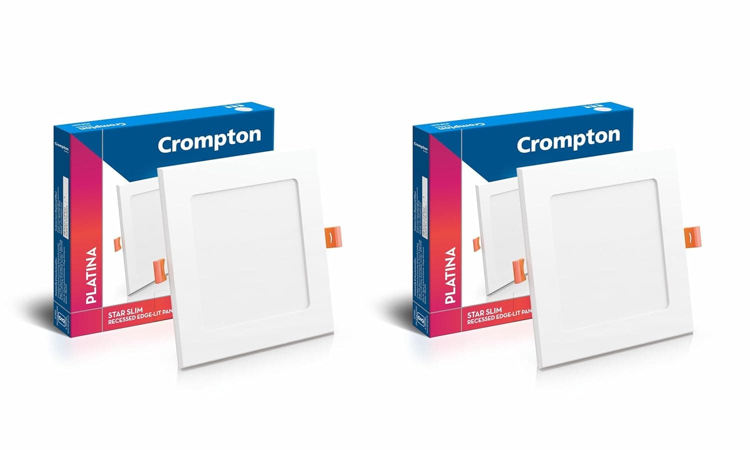 Crompton Star Slim Recessed Downlighter 12W (Pack of 2) at ₹520 (69% Off)