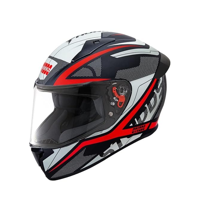 Studds Thunder D4 Full Face Helmet Matt Black at ₹1,304 (34% Off) – Amazon