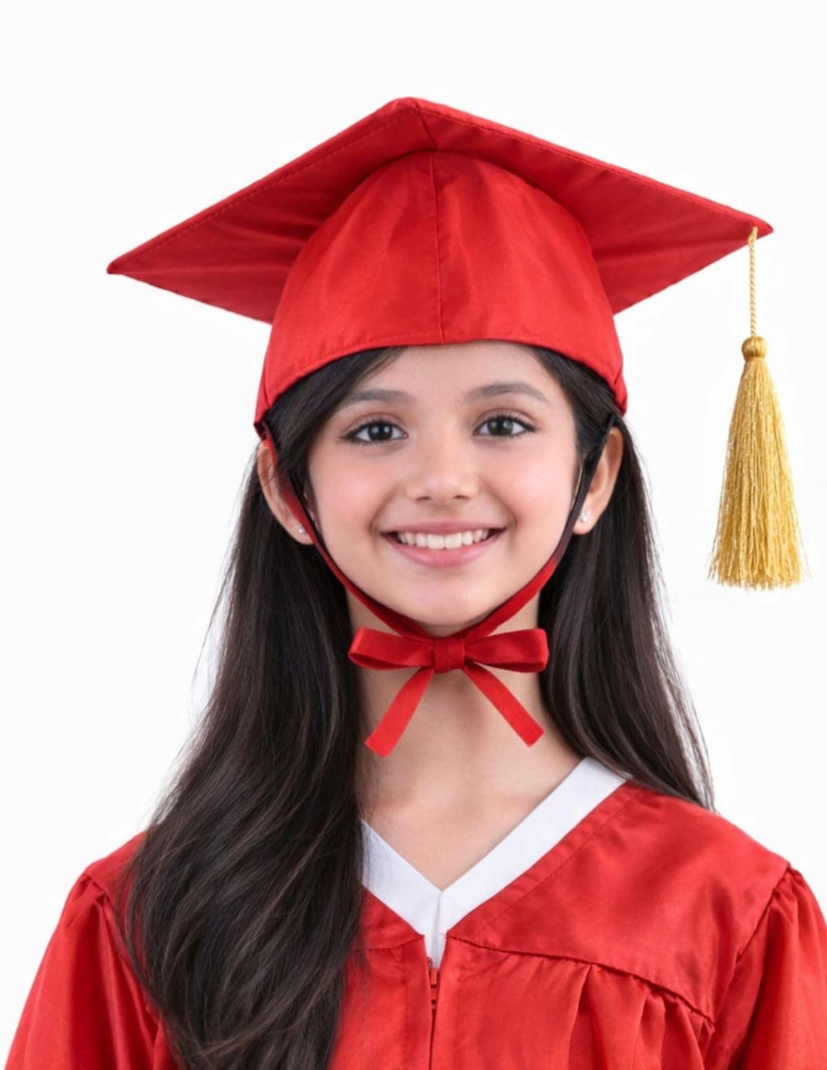 BookMyCostume Red Graduation Cap, Fancy Dress at ₹70 – Amazon