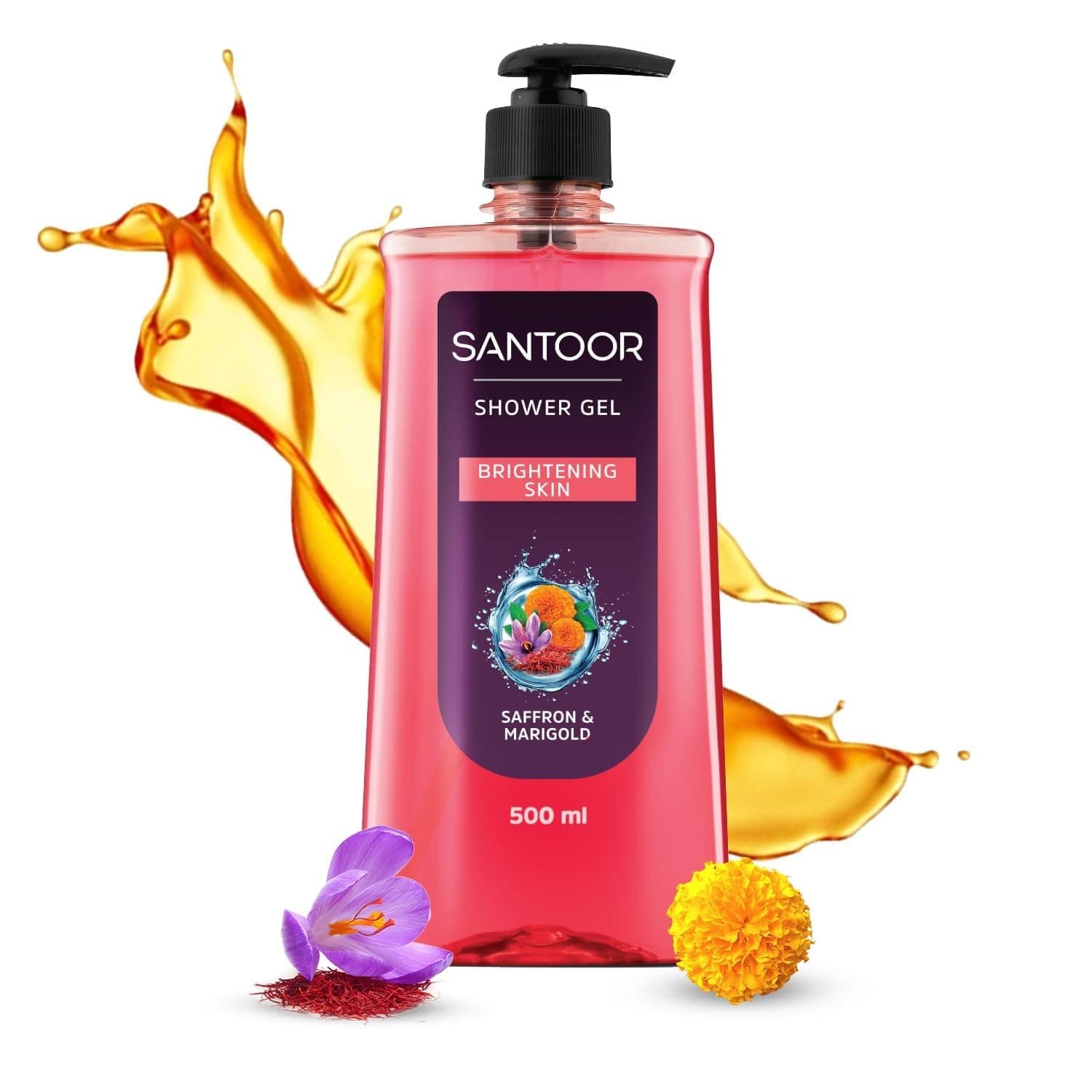 66% Off : Santoor Shower Gel, 500ml @119. – Amazon