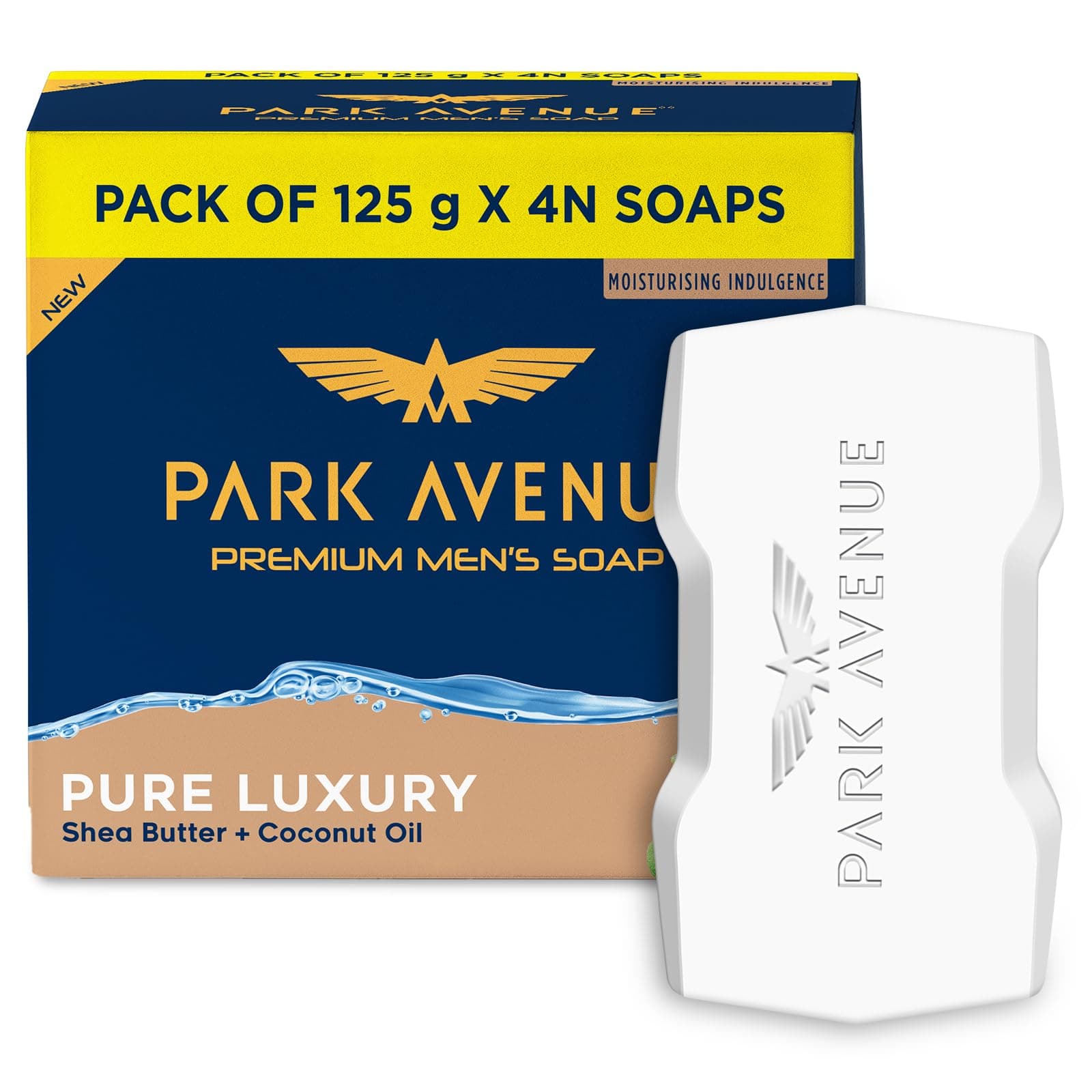 Park Avenue Premium Men’s Bath Soap 125g (Pack of 4)