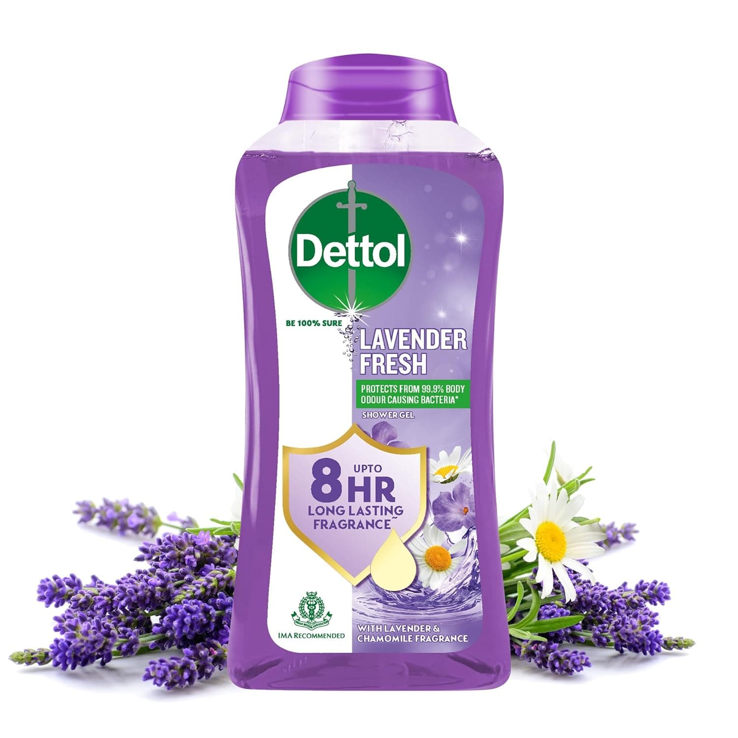 Dettol Lavender Fresh Body Wash & Shower Gel, 250ml at ₹100 (50% Off) – Amazon