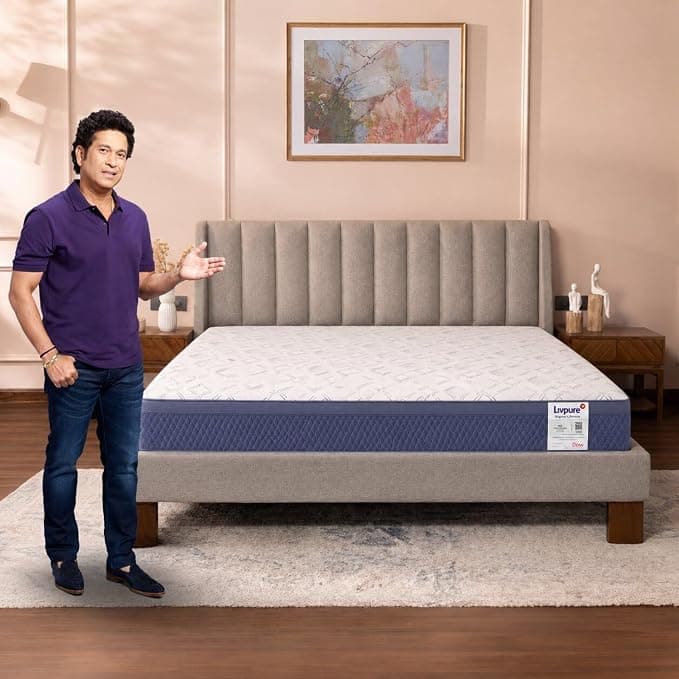 Livpure Smart Ortho PRO+ Memory Foam Mattress 8-inch at ₹15,999 (60% Off) – Amazon