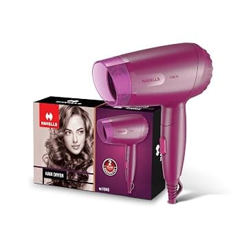 Havells 1000W Foldable Hair Dryer @599. – Amazon