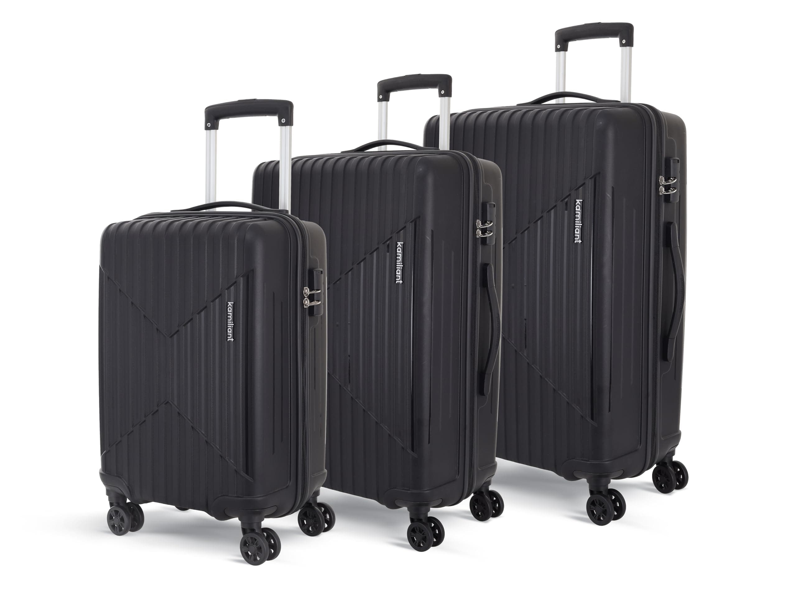 Kamiliant by American Tourister Savvy Hardside Trolley Bag Set of 3 at ₹4159 – Amazon