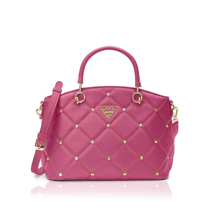 Lavie Signature Women's Stud Lima Satchel Handbag | Satchel Bag for Work | Ladies purse | Stylish Shoulder Bag | Gift For Women at ₹719 – Amazon