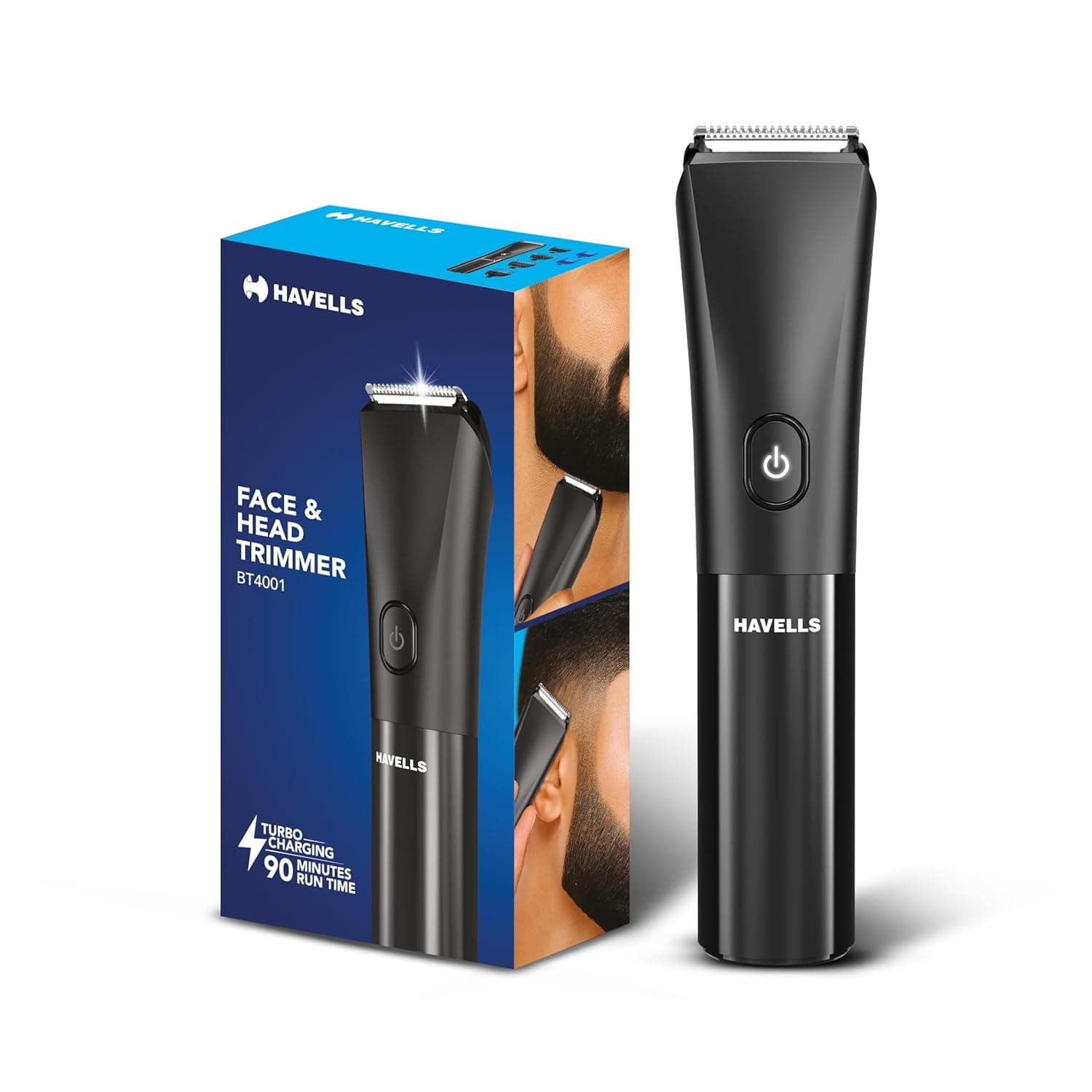 Havells Beard & Hair 7 in 1 Trimmer |2-in-1 Special Blade| Comes with 4 Beard & 2 Hair Combs|Type C Turbo Charge|No Nicks & Cuts|2 Year Guarantee|BT4001 Rs.699 @ Amazon at ₹699 (56% Off) – Amazon