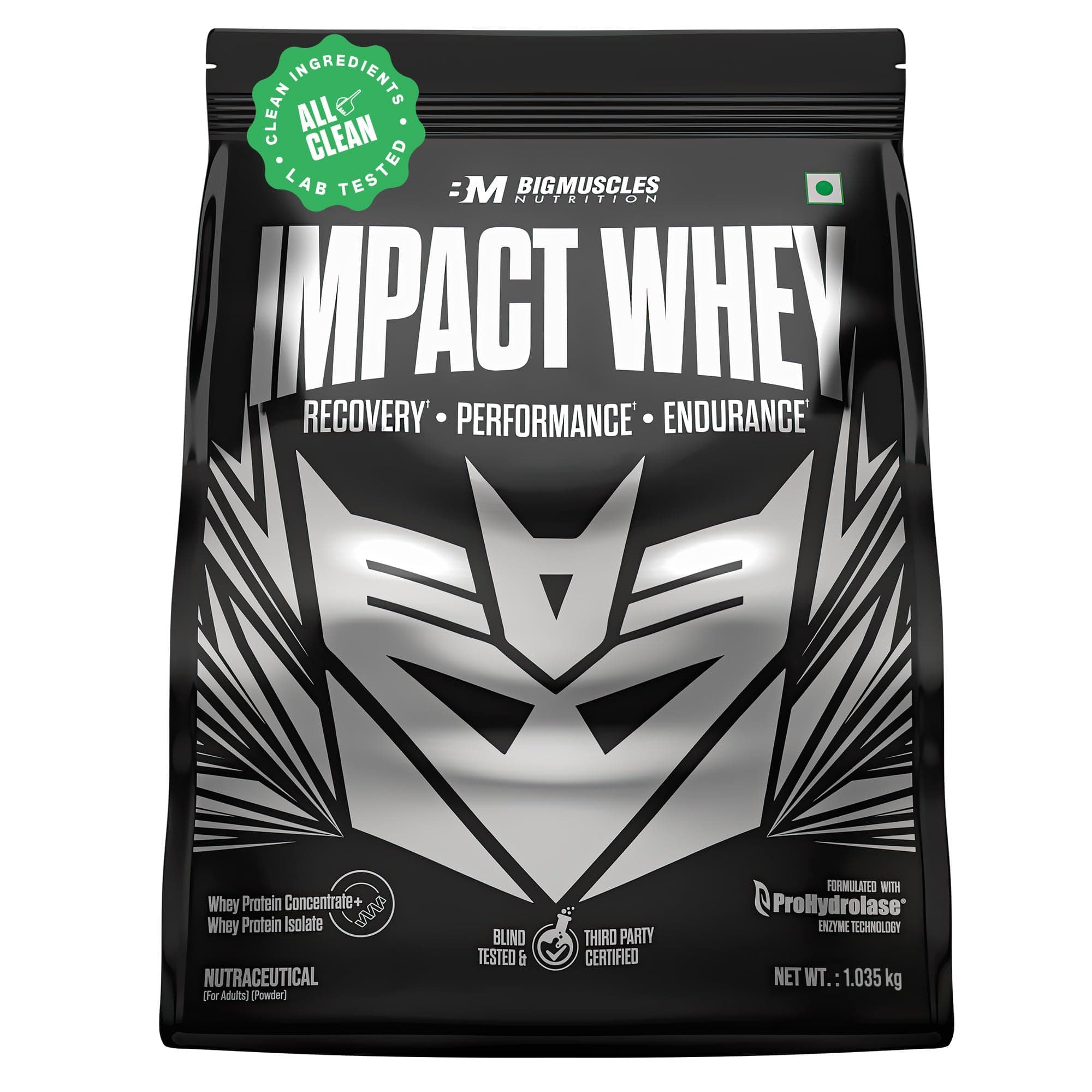 Bigmuscles Nutrition Impact Whey Protein Isolate & Concentrate 1.035kg Rich Chocolate at βΉ1166 β Amazon